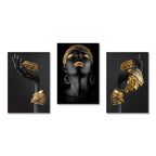 Norév African Woman Wall Painting Art Posters