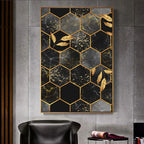 Norév Abstract Art Print Wall Art Decor Black White