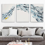 Nordic Simple Abstract Fish Group