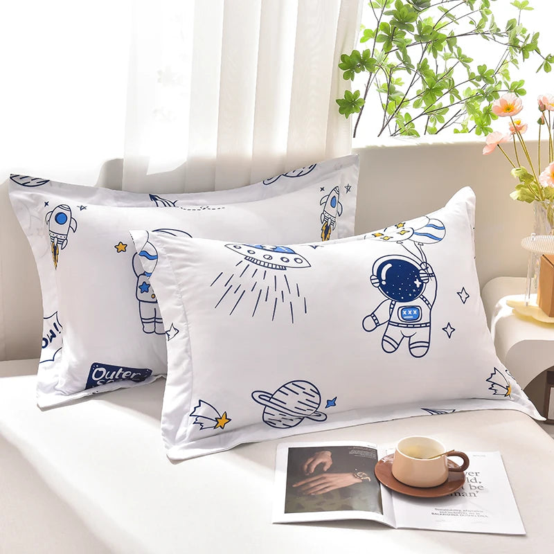 Guérip 2pcs Printed Pillowcase