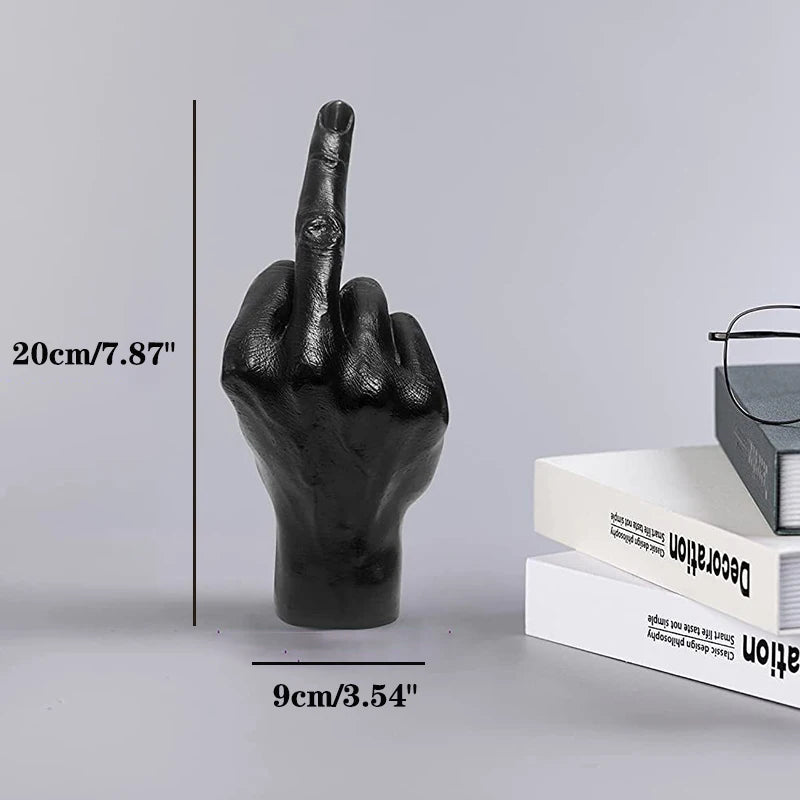 Norév Personalized Middle Finger Statue Ornament