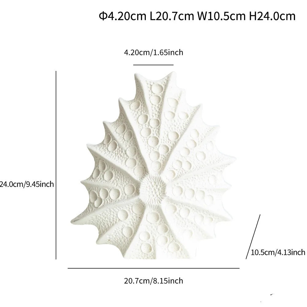 Guérip Ceramic Vase Sea Urchin Shape Figurines