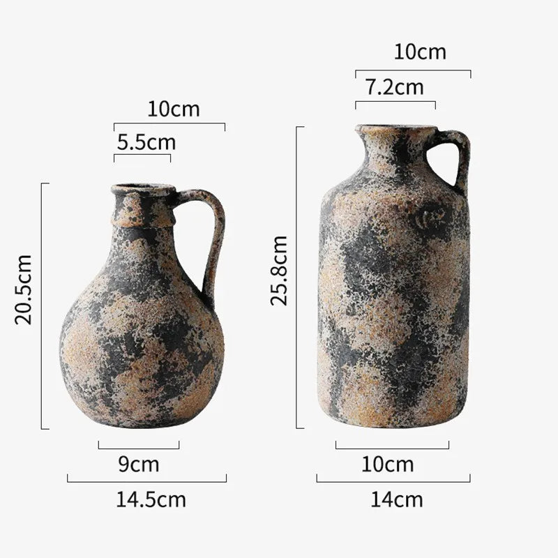 Norév Earthenware Vase for Dried Flower Pampas Grass Nordic