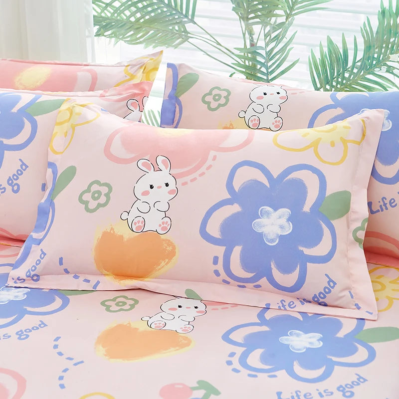 Floral Print Pillowcase Set
