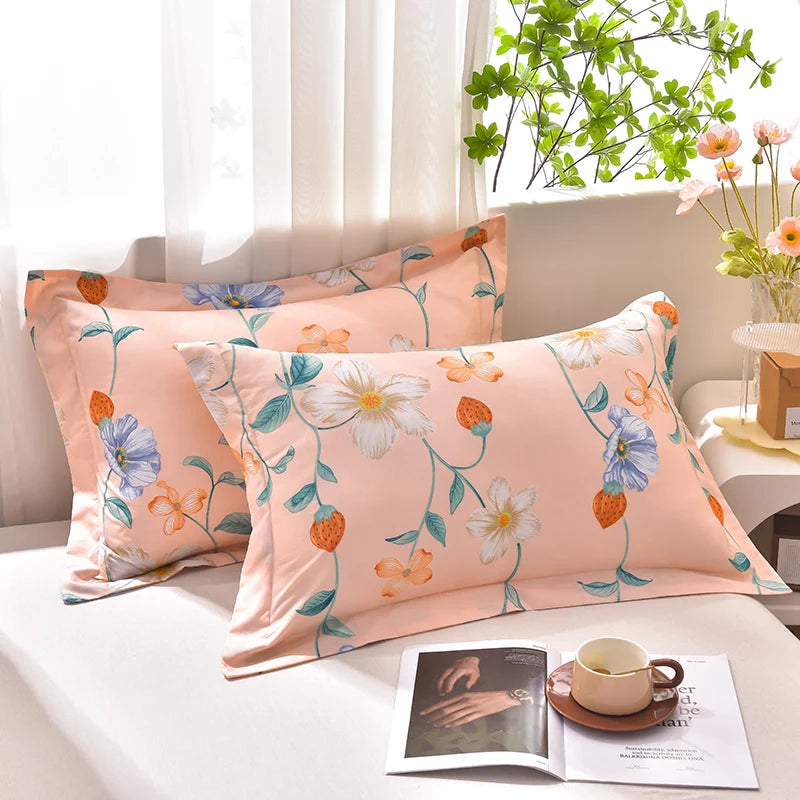 Guérip 2pcs Printed Pillowcase