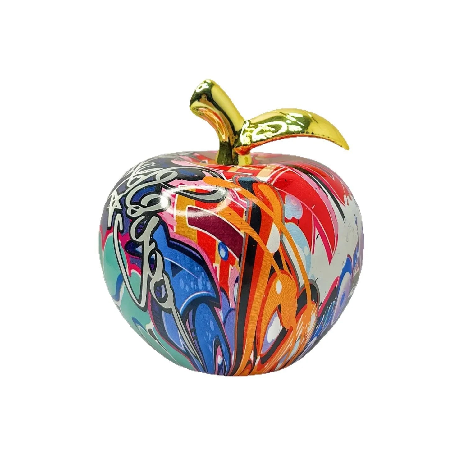 Guérip European Painting Graffiti Apple Art Sculpture Fruit