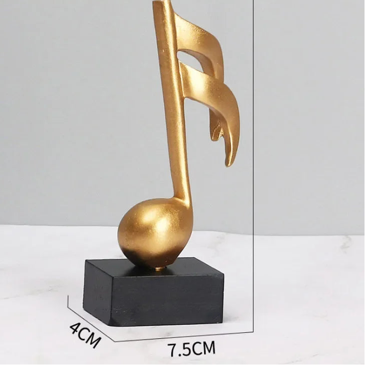 Guérip Musical Sculpture Statue Music Note