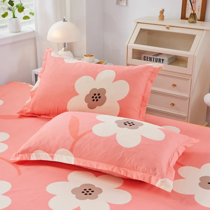 Floral Print Pillowcase Set