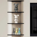 Norév Flocked Resin Bunny Statue Velvet Touch Rabbit