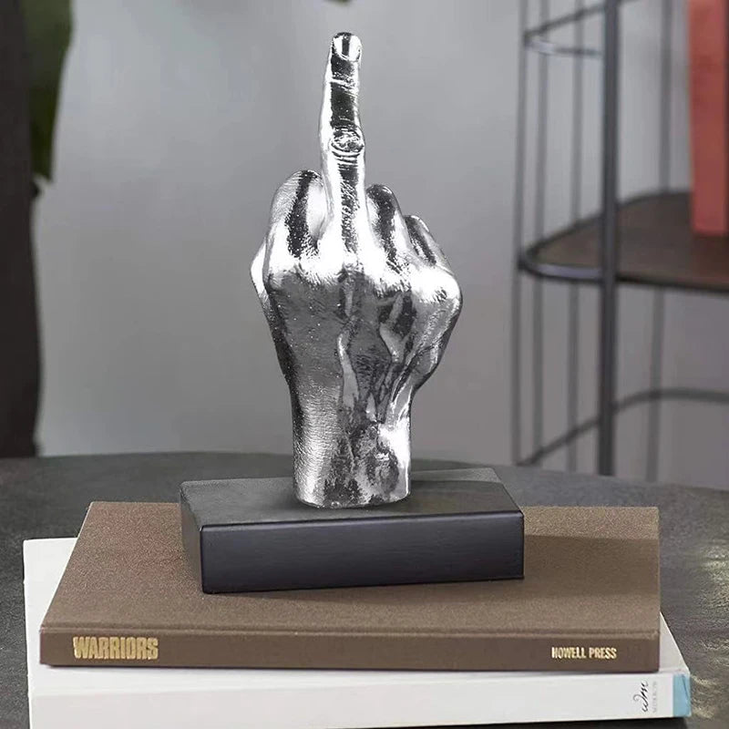 Norév Personalized Middle Finger Statue Ornament
