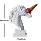 Norév European Modern Decoration Ice Cream Smashing Horse Head