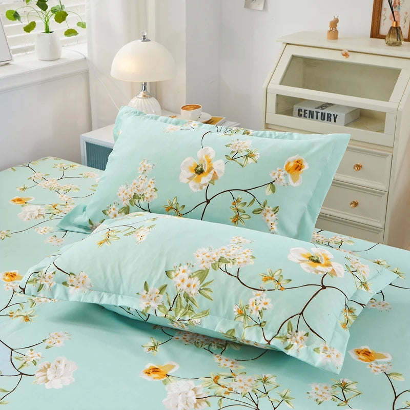 Floral Print Pillowcase Set