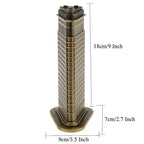 Guérip Metal Architecture Figurine World Famous Landmark Building