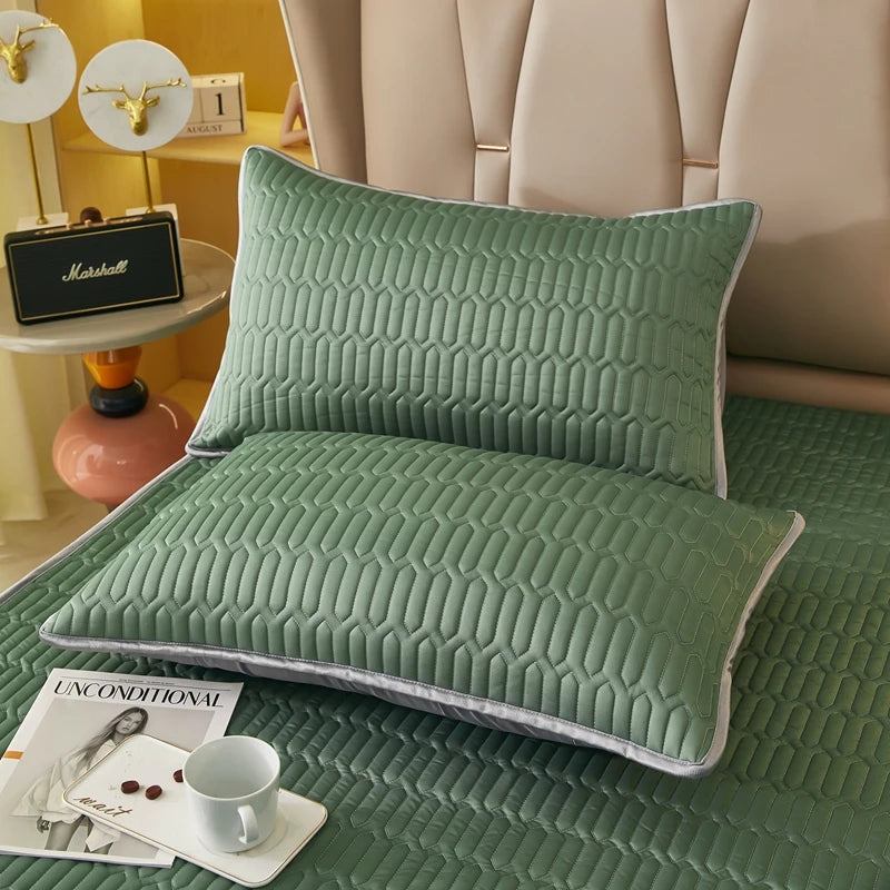 Quilted Cooling Pillowcase Set