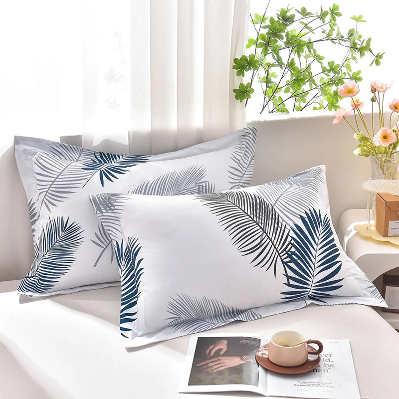 Guérip 2pcs Printed Pillowcase