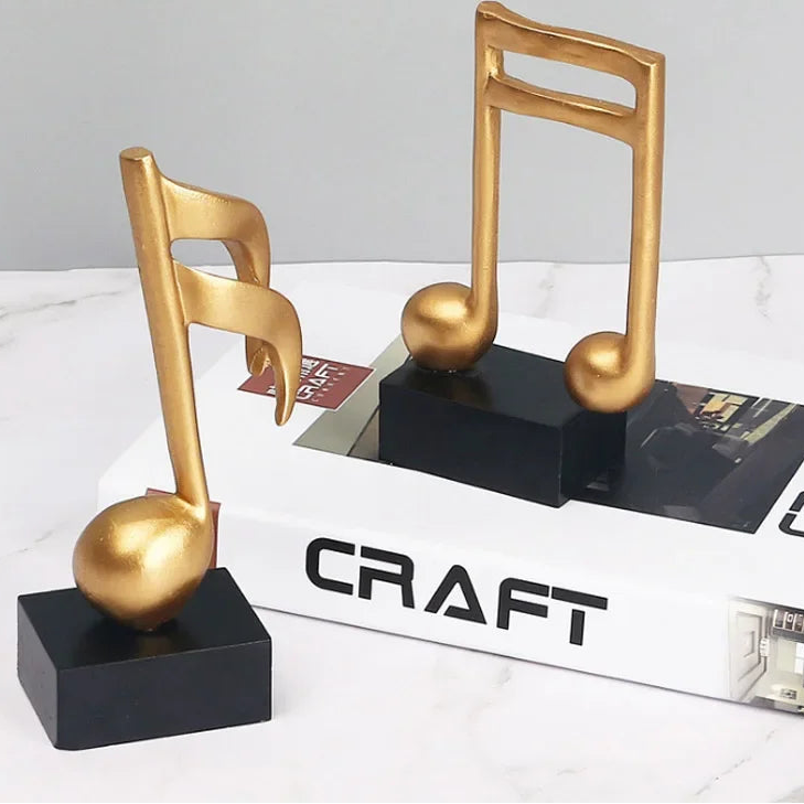 Guérip Musical Sculpture Statue Music Note