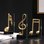 Guérip Musical Sculpture Statue Music Note
