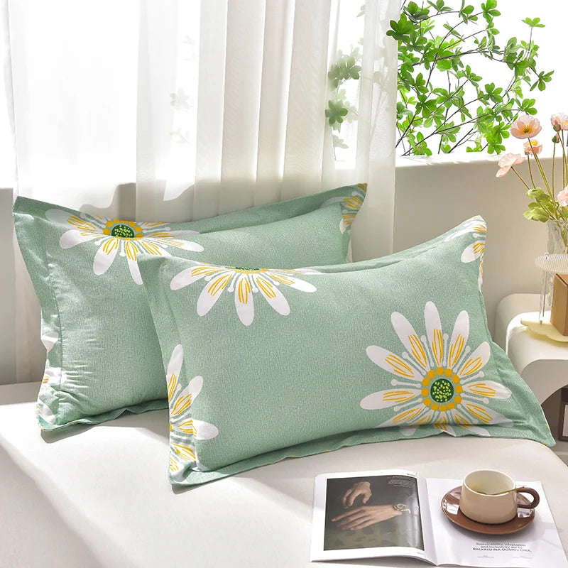 Guérip 2pcs Printed Pillowcase