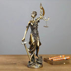 Norév European Antique Bronze Greek Justice Goddess