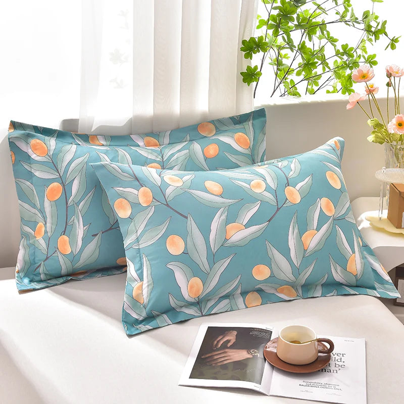 Guérip 2pcs Printed Pillowcase