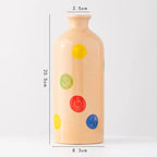 Norév Ceramic Vase Beige Pop Art