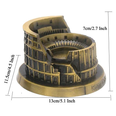 Guérip Metal Architecture Figurine World Famous Landmark Building