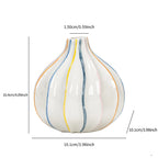 Norév Cute Bud Vase for Dried Flowers Pampas Grass