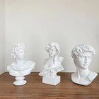 Guérip David Statue Head Portraits Mini Gypsum Michelangelo