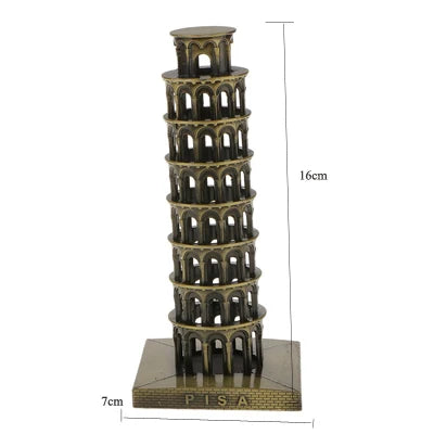 Guérip Metal Architecture Figurine World Famous Landmark Building