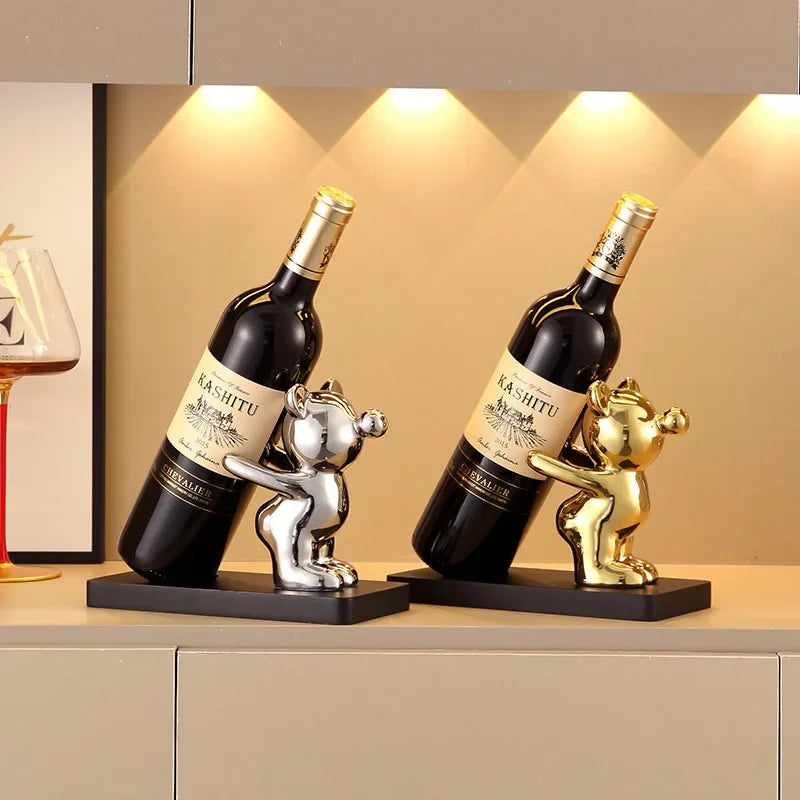 Norév Wine Rack Decor Light Luxury Ceramic Bearies