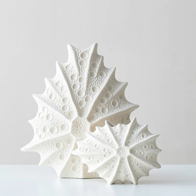 Guérip Ceramic Vase Sea Urchin Shape Figurines