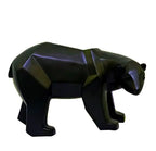 Norév Bear Sculpture Geometric Resin Polar Bear