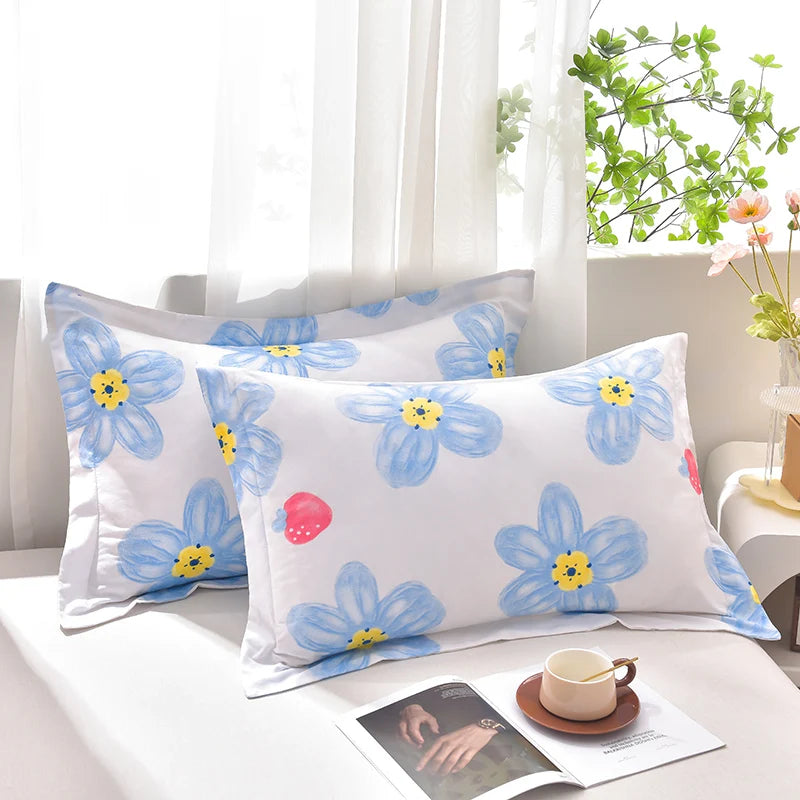 Guérip 2pcs Printed Pillowcase