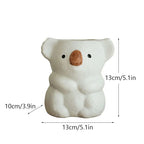 Norév Cute Koala Small Vase Succulent Flower Pot