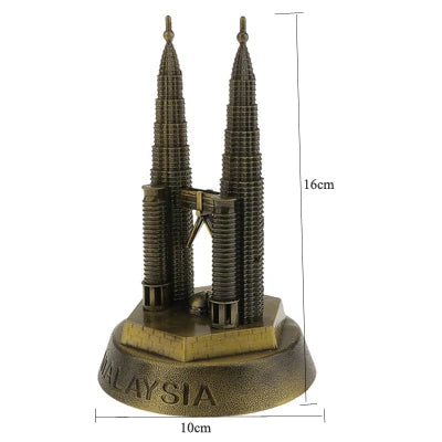 Guérip Metal Architecture Figurine World Famous Landmark Building