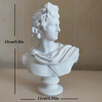 Guérip David Statue Head Portraits Mini Gypsum Michelangelo
