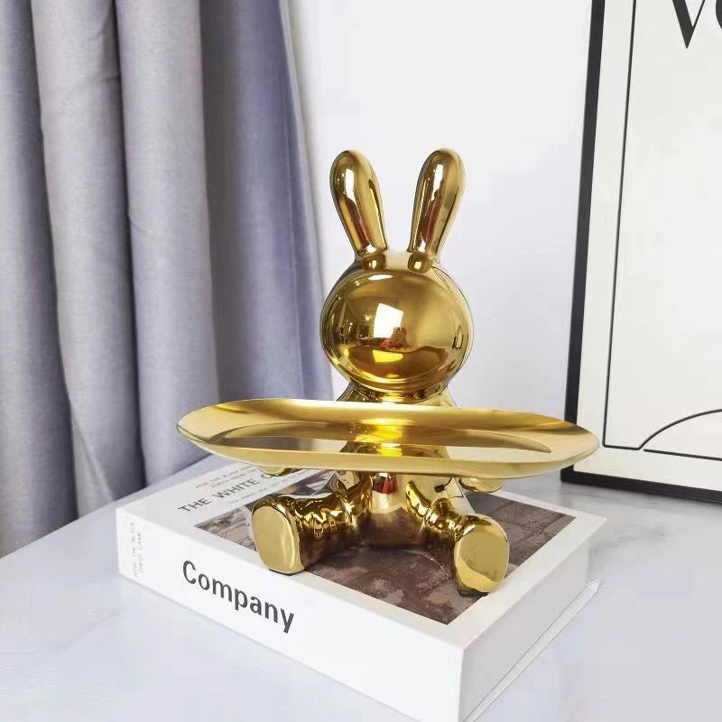 Guérip Color Plated Bear Storage Sculpture