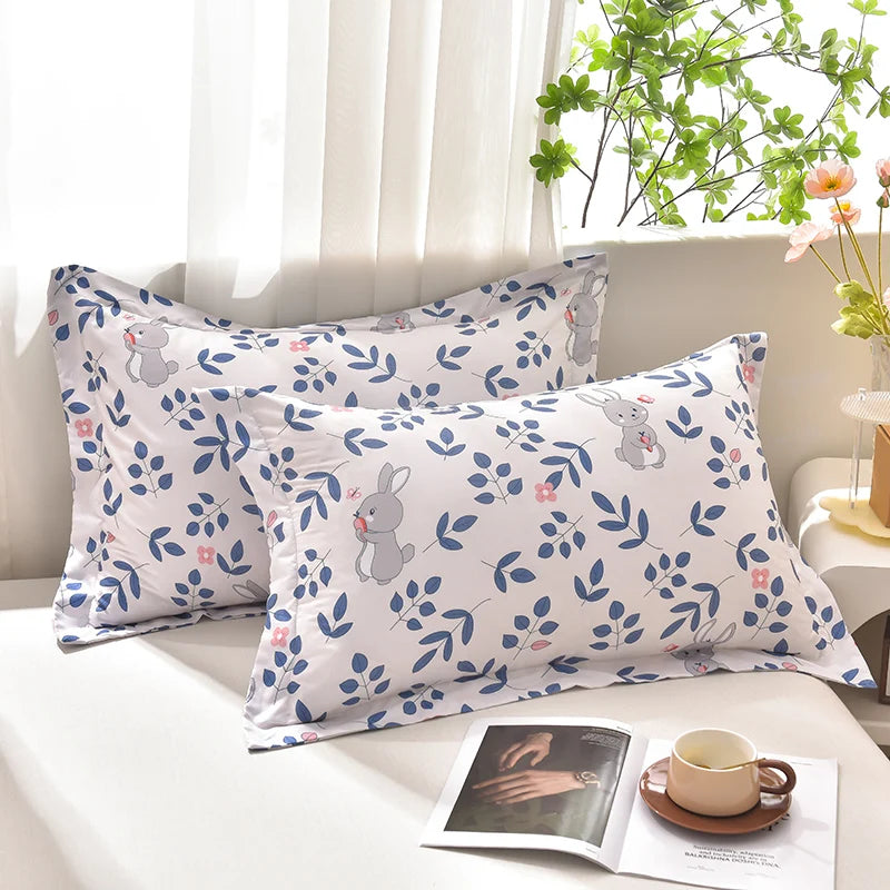 Guérip 2pcs Printed Pillowcase