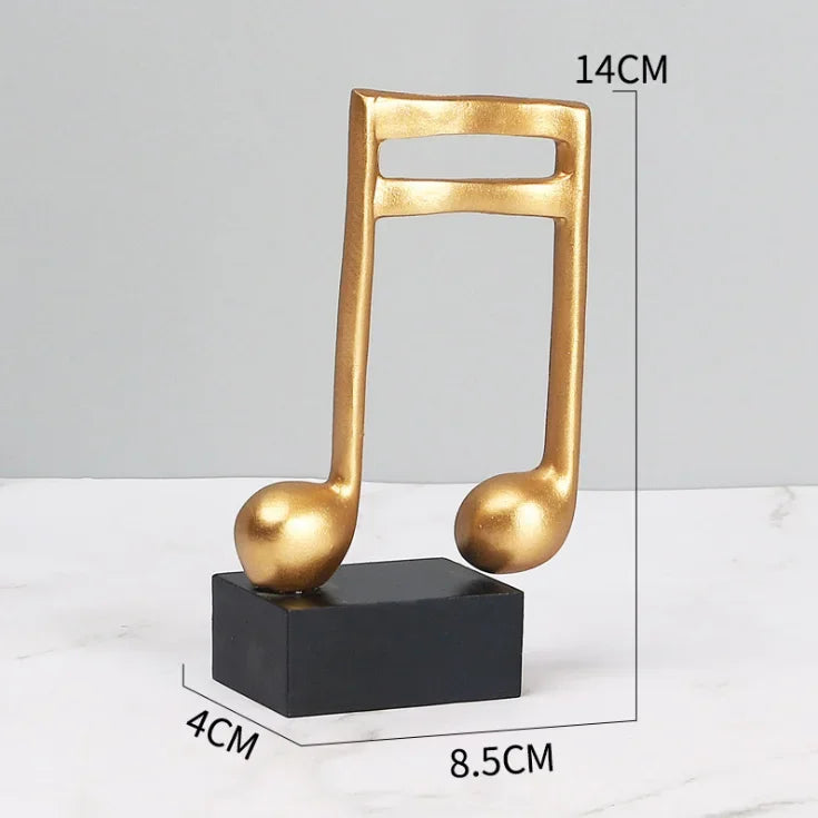 Guérip Musical Sculpture Statue Music Note