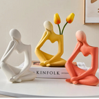 Guérip Ceramic Thinker Vase Girl Ornament Nordic Vase