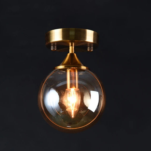 Guérip Halo Ring Glass Ceiling Light