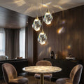 PrismAura Crystal Pendant Light