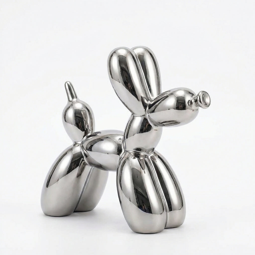 Mirror Balloon Dog Sculpture