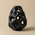 Sculptural Hollow Ceramic Tabletop Vase
